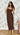 MG2603572 ORION MIDI DRESS MINK PINK CHOCOLATE POLKA DOT / XS DRESSES 61705