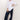 MINA TIE WAIST POPLIN SHIRT - WHITE ADORNE TOPS