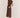 NAZALIA TIE WAIST DRESS CHOC BROWN SASS CLOTHING DRESSES