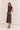 NAZALIA TIE WAIST DRESS CHOC BROWN SASS CLOTHING DRESSES