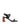 NUDE FOOTWEAR SASCHA BLOCK HEEL NUDE FOOTWEAR BLACK / 36 WOMENS FOOTWEAR 55925