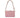 OB2193 BIRDIE TEXTURAL HANDLE BAG OLGA BERG PINK BAGS/CLUTCH 54445