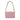 OB2193 BIRDIE TEXTURAL HANDLE BAG OLGA BERG PINK BAGS/CLUTCH 54445