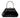 OB2220 TORI SEQUIN TOP HANDLE OLGA BERG BLACK CLUTCH 62359