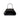 OB2220 TORI SEQUIN TOP HANDLE OLGA BERG BLACK CLUTCH 62359