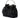 OB2230 FLORA APPLIQUE TOP HANDLE OLGA BERG BLACK CLUTCH 62372