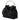 OB2230 FLORA APPLIQUE TOP HANDLE OLGA BERG BLACK CLUTCH 62372