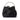 OB2230 FLORA APPLIQUE TOP HANDLE OLGA BERG BLACK CLUTCH 62372
