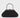 OB2235 MIMI BALL MESH FRAME BAG OLGA BERG BLACK CLUTCH 59356