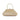 OB2235 MIMI BALL MESH FRAME BAG OLGA BERG GOLD CLUTCH 59357