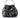 OB2248 SHARMA SEQUIN POUCH OLGA BERG BLACK CLUTCH 62389