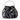 OB2248 SHARMA SEQUIN POUCH OLGA BERG BLACK CLUTCH 62389