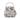 OB2248 SHARMA SEQUIN POUCH OLGA BERG WHITE CLUTCH 62390