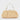 OB4806 QUEENIE GATHERED WOVEN CLUTCH OLGA BERG NATURAL CLUTCH 42862