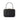 OB4830 SCARLETT TOP HANDLE BAG OLGA BERG BLACK CLUTCH 50666