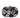OB4831 VICTORIA FLOWER CLUTCH OLGA BERG BLACK CLUTCH 51965