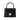 OB4855 HUX TOP ANDLE BAG OLGA BERG BLACK CLUTCH 59891