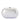 OB4858 IZZA OVAL CLUTCH OLGA BERG SILVER CLUTCH 59377