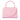 OB6443 SASHA TOP HANDLE BAG OLGA BERG PINK CLUTCH 32215