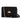 OB6476 MILLIE CROCHETTED SHOULDER BAG OLGA BERG BLACK CLUTCH 38049