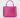 OB6484 DANIELLA HOTFIX TOP HANDLE BAG OLGA BERG FUCHSIA HANDBAGS 42882