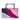 OB6525 FLEUR ACRYLIC TOP HANDLE OLGA BERG PINK Handbags 54522