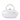 OB6526 IMELDA ACRYLIC TOP HANDLE OLGA BERG WHITE Handbags 54525