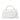 OB6529 PHOEBE BAMBOO HANDLE BAG OLGA BERG WHITE Handbags 54530