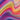 OB6547 DOROTHY SWIRL PRINT BOX CLUTCH OLGA BERG RAINBOW CLUTCH 59334