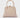 OB6552 LEANDRA TOP HANDLE BAG OLGA BERG NATURAL CLUTCH 59905