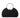 OB6566 JAMIE BALL MESH TOP HANDLE BAG OLGA BERG BLACK CLUTCH 62431