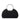OB6566 JAMIE BALL MESH TOP HANDLE BAG OLGA BERG BLACK CLUTCH 62431