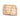 Olga Berg OB2122 Quinn Woven Clutch OLGA BERG GOLD CLUTCH