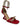 PENELOPE STRAPPY WEDGE BRAZILIO WOMENS FOOTWEAR