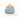 PINSTRIPE DENIM TIMBER FRAME CLUTCH ADORNE DENIM CLUTCH AVD1790DENI