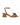 RAINI FLOWER ROPE HEEL GAIMO TAN / 36 WOMENS FOOTWEAR 62112