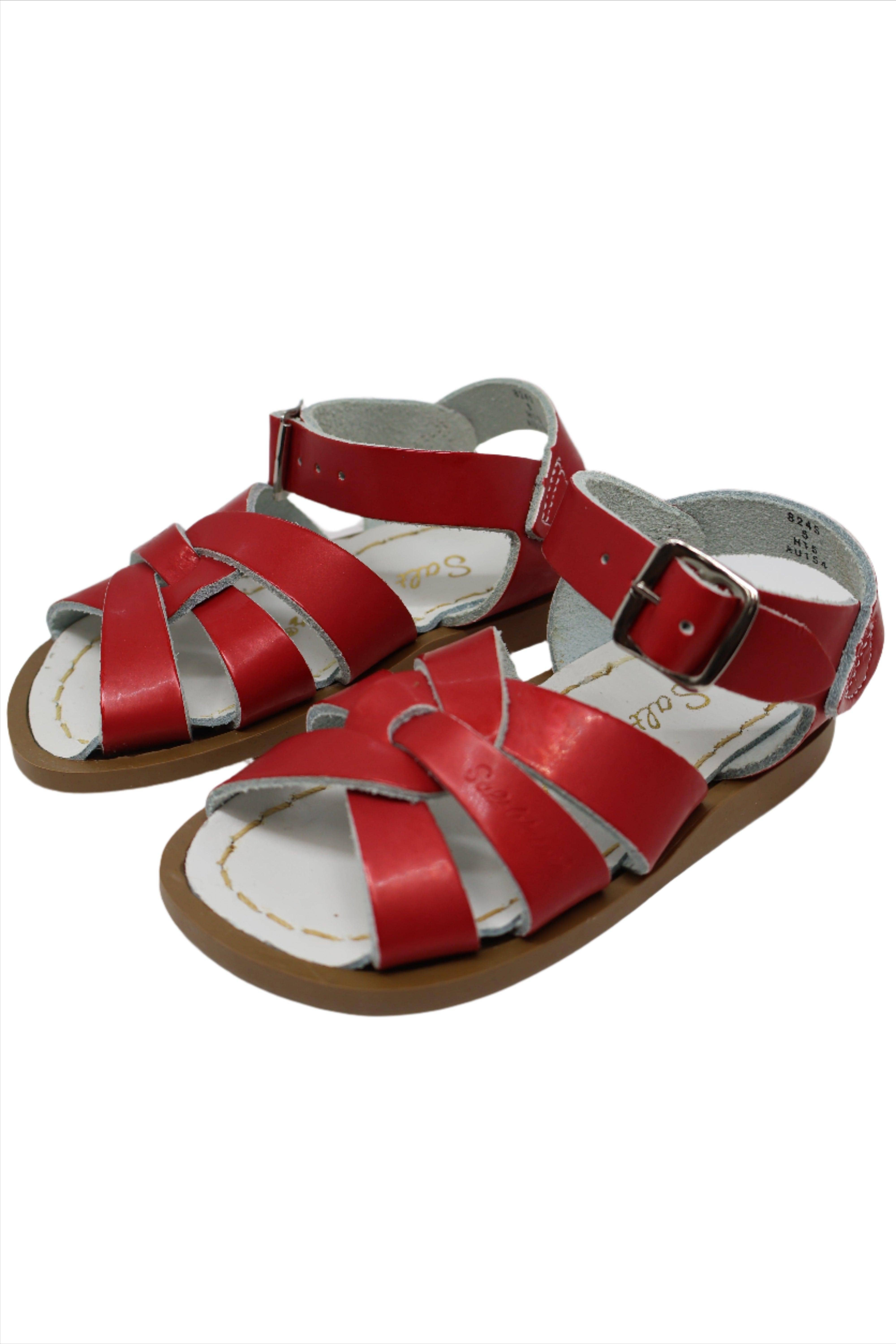 SALTWATER KIDS ORIGINAL RED – Stomp Shoes Darwin