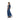 SAMO MIDI DRESS ROYAL BLUE — collection-frame padded