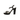 SARALYN PLATFORM Nina BLACK SATIN / 5 WOMENS FOOTWEAR 60349