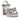 SHERBET PLEAT PLATFORM PINK INC SILVER PLEAT / 36 WOMENS FOOTWEAR 52492