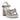 SHERBET PLEAT PLATFORM PINK INC SILVER PLEAT / 36 WOMENS FOOTWEAR 52492