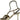 SIERA METALLIC HEEL BRAZILIO WOMENS FOOTWEAR