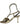 SIERA METALLIC HEEL BRAZILIO WOMENS FOOTWEAR