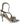SIERA METALLIC HEEL BRAZILIO WOMENS FOOTWEAR