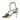SIERA METALLIC HEEL BRAZILIO WOMENS FOOTWEAR