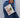 Zoda I Love You So Matcha beaded pouch, held by model