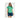 IBSA PLAIN  ROUND NECK T SHIRT IBISA EMERALD / SMALL TOPS 57447