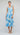 UT2505558 LEILANI SHIRRED MIDI DRESS STAPLE THE LABEL BLUE LEAF / XS DRESSES 55899