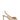 NUDE FOOTWEAR AMELINE SLING BACK CLOSED TOE HEEL -  - ["36","37","38","39","40","41","BDS19","Close Toe Heels","GOLD","heel with bow","Heels With Bow","leather","natural tweed","pointed-toe","womens","womens footwear"] - Stomp Shoes Darwin - WOMENS FOOTWEAR