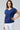 VICKY LINEN TOP CAKE NAVY LINEN / XS TOPS 54294